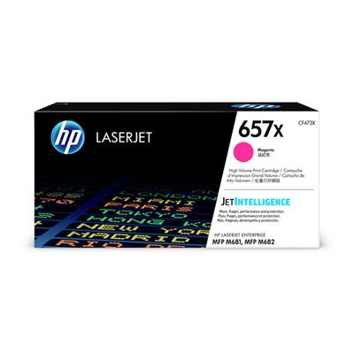 HP 657X (CF473X) Color LaserJet Enterprise M681, M682 High Yield Magenta Original LaserJet Toner Car