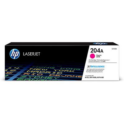 HP 204A (CF513A) Color LaserJet Pro MFP M180 Magenta Original LaserJet Toner Cartridge (900 Yield)