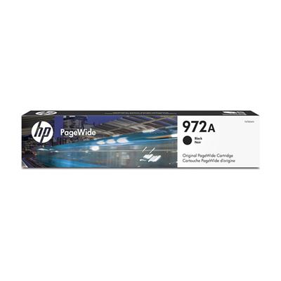 HP 972A (F6T80AN) PageWide Pro 300, 452, 477, 552, 577 Black Original PageWide Cartridge (3,500 Yiel