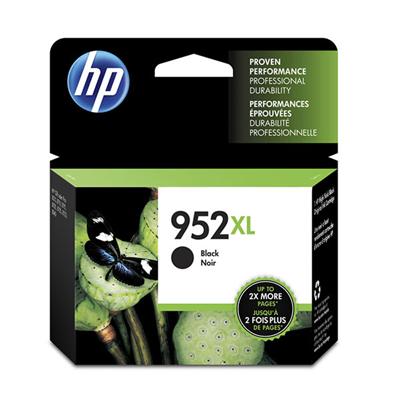 HP 952XL (F6U19AN) High Yield Black Original Ink Cartridge (2,000 Yield)