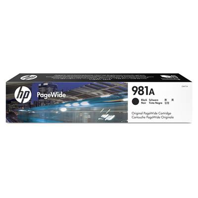 HP 981A (J3M71A) PageWide Enterprise Color 556, 586, Managed Color E55650, E58650 Black Original Pag