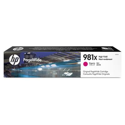 HP 981X (L0R10A) PageWide Enterprise Color 556, 586, Managed Color E55650, E58650 High Yield Magenta