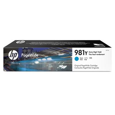 HP 981Y (L0R13A) PageWide Enterprise Color 556, 586, Managed Color E55650, E58650 Extra High Yield C