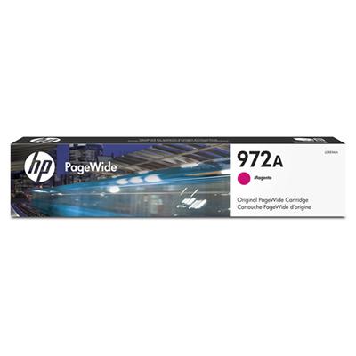 HP 972A (L0R89AN) PageWide Pro 300, 452, 477, 552, 577 Magenta Original PageWide Cartridge (3,000 Yi