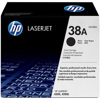 HP 38A LaserJet 4200 Series Smart Print Cartridge (12,000 Yield) (45 / Pallet)