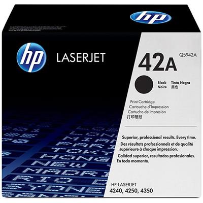 HP 42A LaserJet 4240, 4250, 4350 Series Smart Print Cartridge (10,000 Yield) (45 / Pallet)