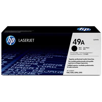 HP 49A LaserJet 1160, 1320, 3390 AIOSeries Smart Print Cartridge (2,500 Yield) (150 / Pallet)