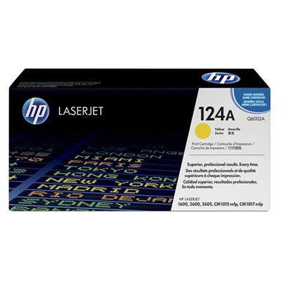 HP 124A Color LJ 1600, 2600, 2605 Series, CM1015 MFP, CM1017 MFP ColorSphere Smart Print Cartridge,