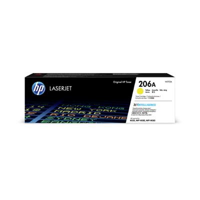 HP 206A (W2112A) Color LaserJet Pro M255dw  MFP M283fdw  M283cdw Yellow Original LaserJet Toner Cart