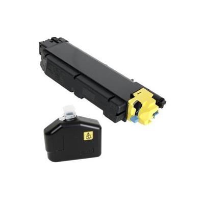 Kyocera ECOSYS M6530cdn, P6130cdn Yellow Toner Cartridge + Waste Container (5,000 Yield)