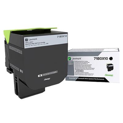 Lexmark CS517, CX517 Black Extra High Yield Toner Cartridge (8,000 Yield)