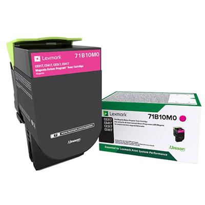 Lexmark CS317, CS417, CS517, CX317, CX417, CX517 Magenta Return Program Toner Cartridge (2,300 Yield