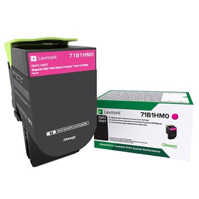 Lexmark CS417, CS517, CX417, CX517 Magenta High Yield Return Program Toner Cartridge (3,500 Yield)