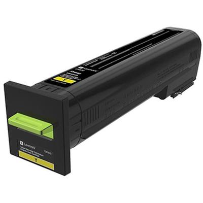 Lexmark CS820 Extra High Yield Yellow Return Program Toner Cartridge for US Government (22,000 Yield