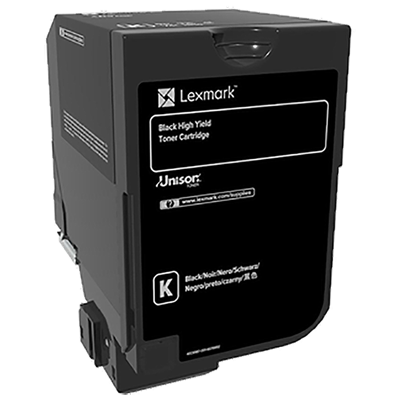 Lexmark CS725 High Yield Black Toner Cartridge (20,000 Yield)