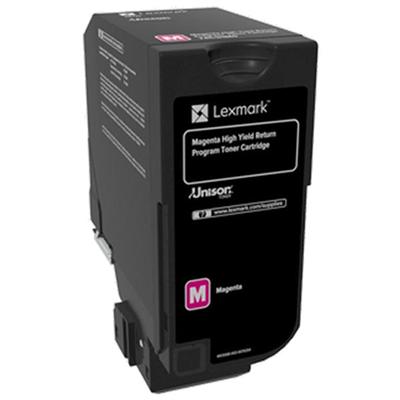 Lexmark CS725 High Yield Magenta Return Program Toner Cartridge for US Government (12,000 Yield) (TA
