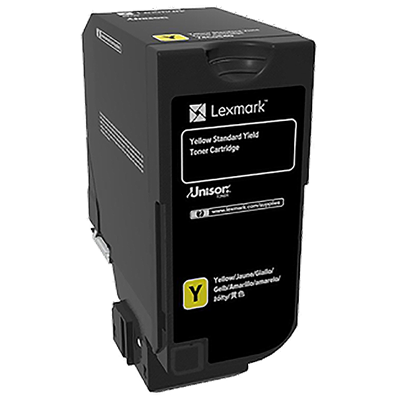 Lexmark CS720 Yellow Toner Cartridge (7,000 Yield)