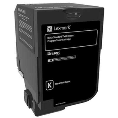 Lexmark CS720, CS725, CX725 Black Return Program Toner Cartridge for US Government (7,000 Yield) (TA