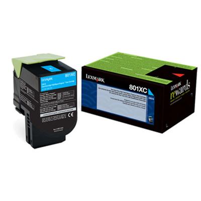 Lexmark CX510 Extra High Yield Cyan Return Program Toner Cartridge for US Government (4,000 Yield) (