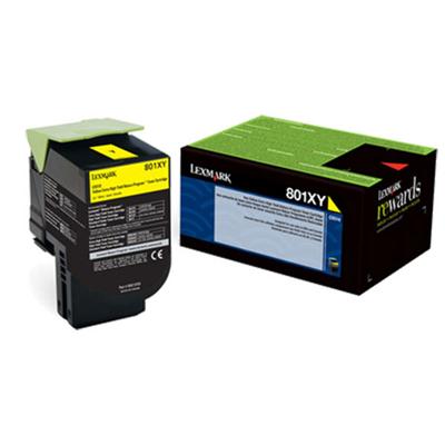 Lexmark CX510 Extra High Yield Yellow Return Program Toner Cartridge for US Government (4,000 Yield)