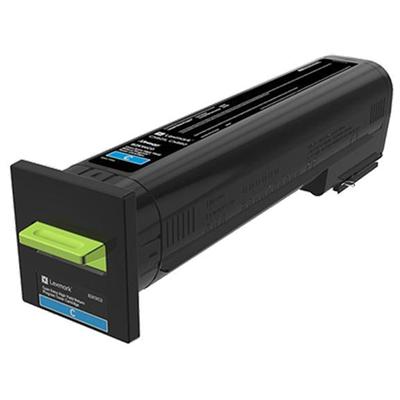 Lexmark CX825, CX860 Extra High Yield Cyan Return Program Toner Cartridge for US Government (22,000