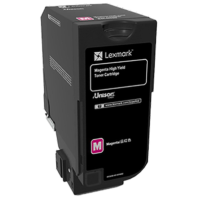Lexmark CX725 High Yield Magenta Toner Cartridge (16,000 Yield)