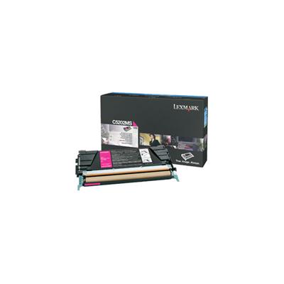 Lexmark C520n, C530dn Magenta Toner Cartridge (1,500 Yield)