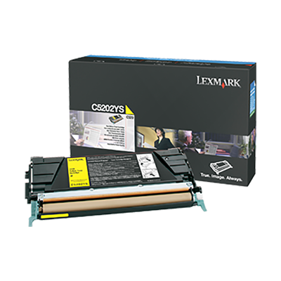 Lexmark C520n, C530dn Yellow Toner Cartridge (1,500 Yield)