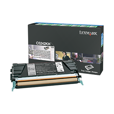 Lexmark C524, C534 High Yield Black Toner Cartridge (8,000 Yield)