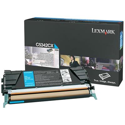 Lexmark C534 Extra High Yield Cyan Toner Cartridge (7,000 Yield)