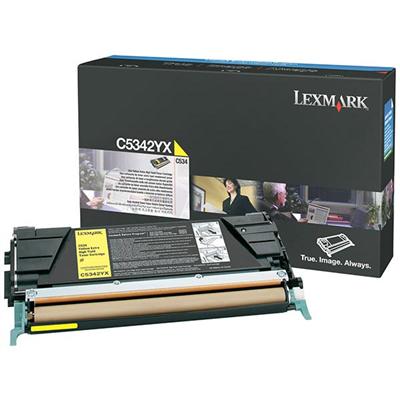 Lexmark C534 Extra High Yield Yellow Toner Cartridge (7,000 Yield)