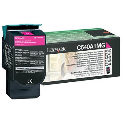 C540, C543, C544, C546, X543, X544, X546 Series Magenta Return Program Toner (1,000 Yield)
