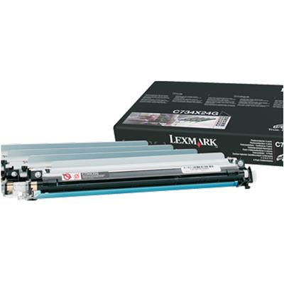 C734, C736, X734, X736, X738 Series Photoconductor Unit (4 Pack) (20,000 x 4 Yield)