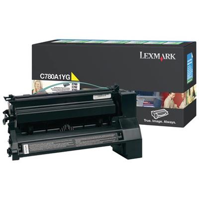 C780, C782, X782e Yellow Return Program Print Cartridge 6,000 Yield