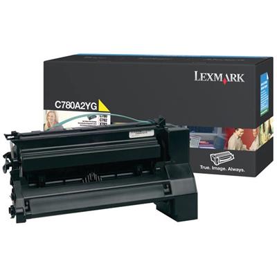 C780, C782, X782e Yellow Toner 6,000 Yield