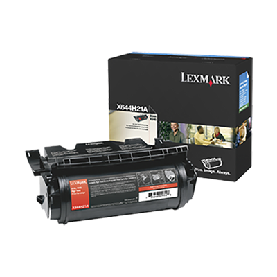 Lexmark X642, X644, X646 High Yield Toner Cartridge (21,000 Yield)