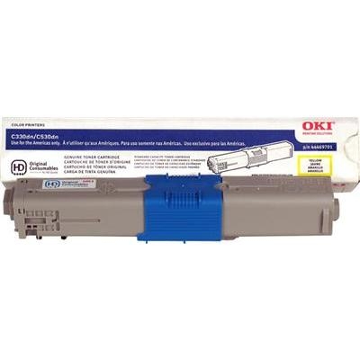 C330, C530, MC361, MC561 Series Yellow Toner (3,000 Yield)