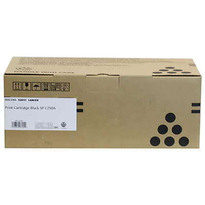 Ricoh SP C250DN, SP C250SF, SP C261SFNw Black Toner Cartridge (2,300 Yield)