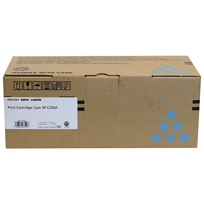 Ricoh SP C250DN, SP C250SF, SP C261SFNw Cyan Toner Cartridge (2,300 Yield)