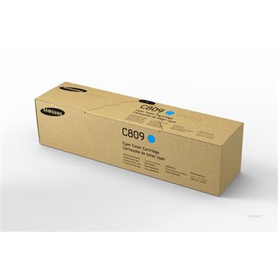 Samsung CLT-C809S MultiXpress CLX-9201NA  CLX-9251NA  CLX-9301NA Cyan Toner Cartridge (15 000 Yield)