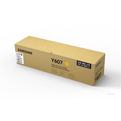 Samsung CLT-Y607S MultiXpress CLX-9250ND  CLX-9252NA  CLX-9350ND  CLX-9352NA Yellow Toner Cartridge