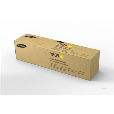 Samsung CLT-Y809S MultiXpress CLX-9201NA  CLX-9251NA  CLX-9301NA Yellow Toner Cartridge (15 000 Yiel