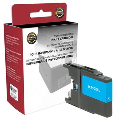 CIG Remanufactured Extra High Yield Cyan Ink Cartridge for MFC-J6510DW, J6710DW, J6910DW, J825DW, J8