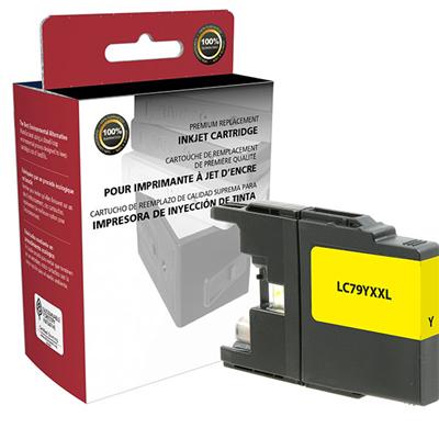 CIG Remanufactured Extra High Yield Yellow Ink Cartridge for MFC-J6510DW, J6710DW, J6910DW, J825DW,