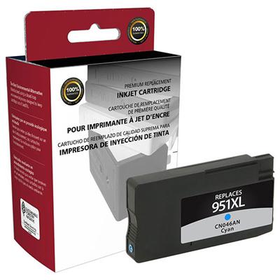 WPP Remanufactured High Yield Cyan Ink Cartridge for Officejet Pro 251dw, 276dw, 8100, 8600 (Alterna