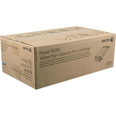 Phaser 6280 Yellow Print Cartridge, High Capacity (5,900 Yield)