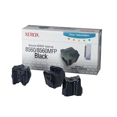 Phaser 8560, 8560MFP Black ColorStix Ink, 3 / Box, 3,400 Yield