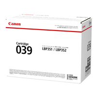 Canon (CRG-039) imageCLASS LBP351, 352 Toner Cartridge (11,000 Yield)