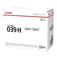 Canon (CRG-039H) imageCLASS LBP351, 352 High Yield Toner Cartridge (25,000 Yield)