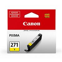 Canon (CLI-271) PIXMA MG5720, MG5721, MG5722, MG6820, MG6821, MG6822, MG7720 Yellow Ink Cartridge (6